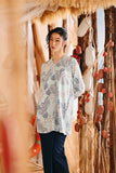 The Harbour Women Broderie Kurung Top - Damai