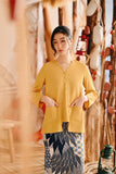 The Harbour Women Sandy Blouse - Dijon Mustard