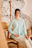 The Harbour Women Sandy Blouse - Tiffany Blue