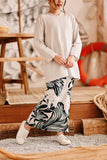 The Harbour Back Pleated Skirt - Kaya Raya