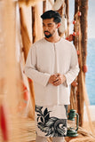 The Harbour Men Kurta - Light Grey