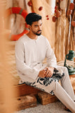 The Harbour Men Kurta - Light Grey