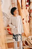 The Harbour Kurta - Light Grey