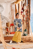 The Harbour Folded Skirt - Dijon Mustard