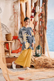 The Harbour Folded Skirt - Dijon Mustard