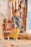 The Harbour Folded Skirt - Dijon Mustard