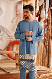 The Harbour Men Kurta - Blue West