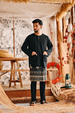 The Harbour Men Kurta - Black