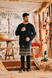 The Harbour Men Kurta - Black