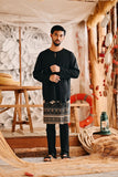 The Harbour Men Kurta - Black