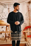 The Harbour Men Kurta - Black