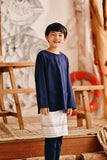 The Harbour Kurta - Navy Blue