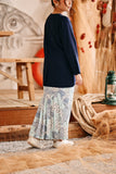 The Harbour Back Pleated Skirt - Damai