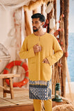 The Harbour Men Kurta - Dijon Mustard