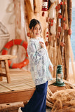 The Harbour Broderie Kurung Top - Damai