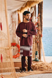 The Harbour Men Kurta - Mangosteen