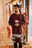 The Harbour Men Kurta - Mangosteen