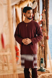 The Harbour Men Kurta - Mangosteen