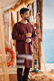 The Harbour Men Kurta - Mangosteen