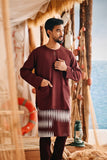 The Harbour Men Kurta - Mangosteen