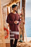 The Harbour Men Kurta - Mangosteen