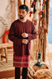 The Harbour Men Kurta - Mangosteen