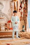 The Harbour Kurta - Tiffany Blue