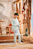 The Harbour Kurta - Tiffany Blue