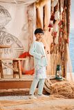 The Harbour Kurta - Tiffany Blue