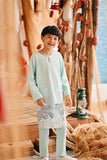 The Harbour Kurta - Tiffany Blue