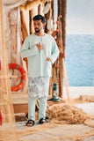 The Harbour Men Kurta - Tiffany Blue