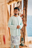 The Harbour Men Kurta - Tiffany Blue