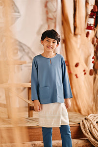 The Harbour Kurta - Blue West