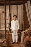 The Asal Kita Baju Melayu Teluk Belanga - Off White