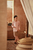 The Asal Kita Baju Melayu Teluk Belanga - Dusty Pink
