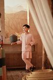 The Asal Kita Baju Melayu Teluk Belanga - Dusty Pink