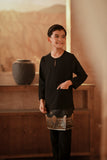 The Asal Kita Baju Melayu Teluk Belanga - Black