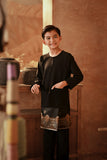 The Asal Kita Baju Melayu Teluk Belanga - Black
