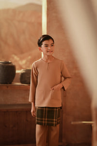 The Asal Kita Baju Melayu Teluk Belanga - Milky Brown