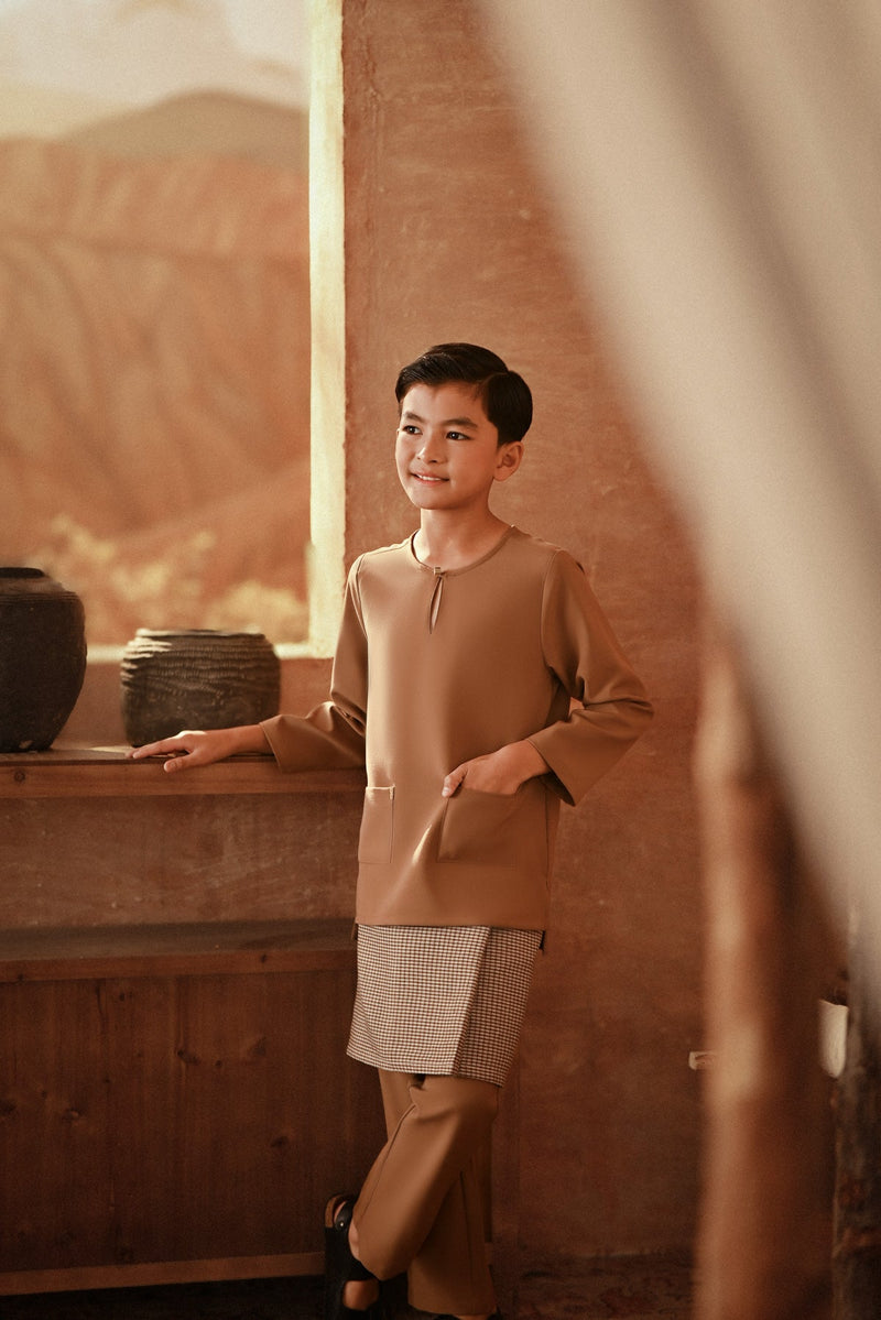 The Asal Kita Baju Melayu Teluk Belanga - Latte