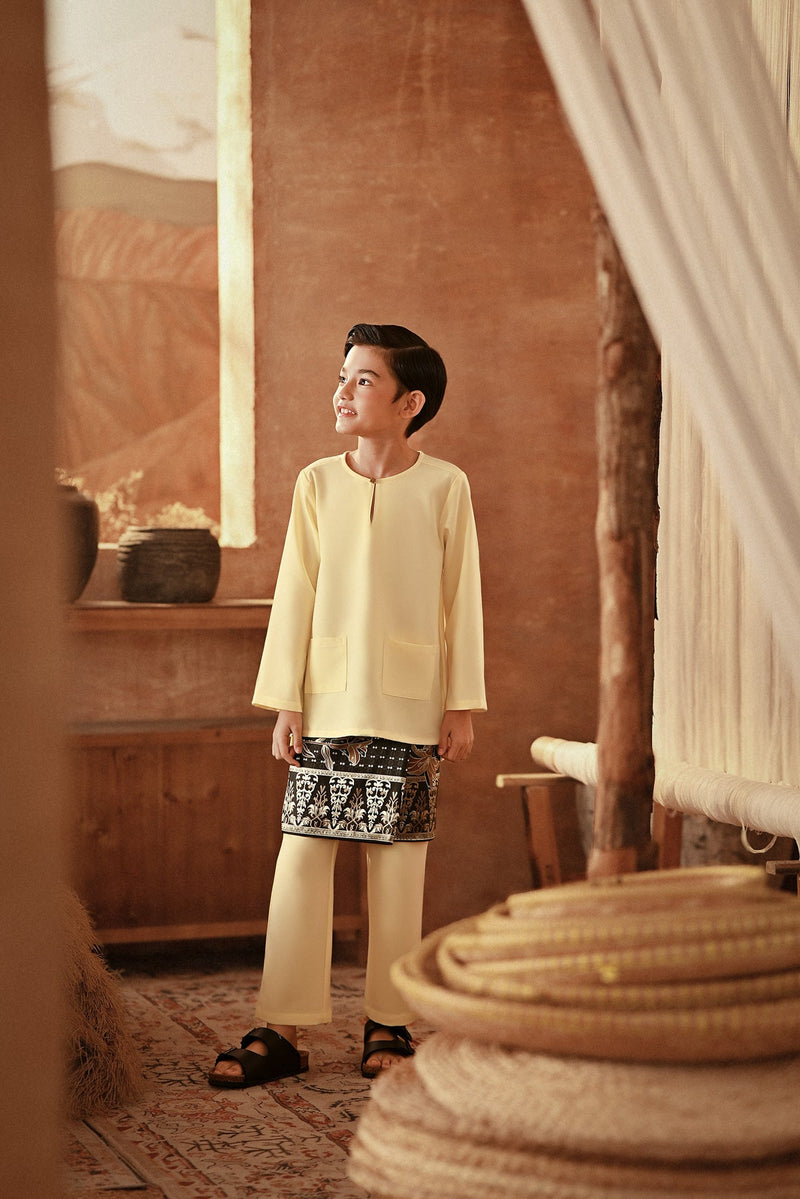 The Asal Kita Baju Melayu Teluk Belanga - Baby Yellow