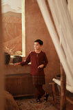 The Asal Kita Baju Melayu Teluk Belanga - Royal Burgundy