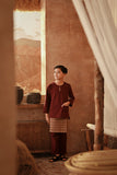 The Asal Kita Baju Melayu Teluk Belanga - Royal Burgundy