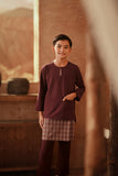 The Asal Kita Baju Melayu Teluk Belanga - Royal Burgundy