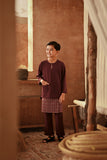 The Asal Kita Baju Melayu Teluk Belanga - Royal Burgundy