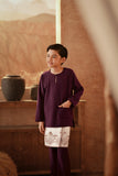 The Asal Kita Baju Melayu Teluk Belanga - Purple Manggis