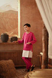 The Asal Kita Baju Melayu Teluk Belanga - Deep Fuchsia