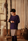 The Asal Kita Baju Melayu Teluk Belanga - Royal Purple