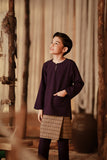 The Asal Kita Baju Melayu Teluk Belanga - Royal Purple