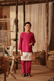 The Asal Kita Baju Melayu Teluk Belanga - Deep Fuchsia